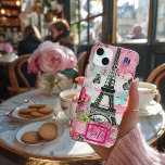 Chic Vintage Pink Floral Parisian Scrapbook Samsung Galaxy Case<br><div class="desc">Transport yourself to the charming streets of Paris with each call and text. This personalised Chic Vintage Scrapbook Tarnished Papyrus Styled Samsung Galaxy Case merges elegance with nostalgia, featuring a dreamy pastel palette, iconic Eiffel Tower imagery, and romantic butterfly accents. Ideal for those who carry the croquette aesthetic in their...</div>