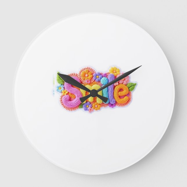 Chic Wall Clock – Elegant Modern Timepiece for Sty (Front)