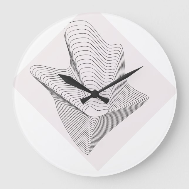 Chic Wall Clock – Elegant Modern Timepiece for Sty (Front)
