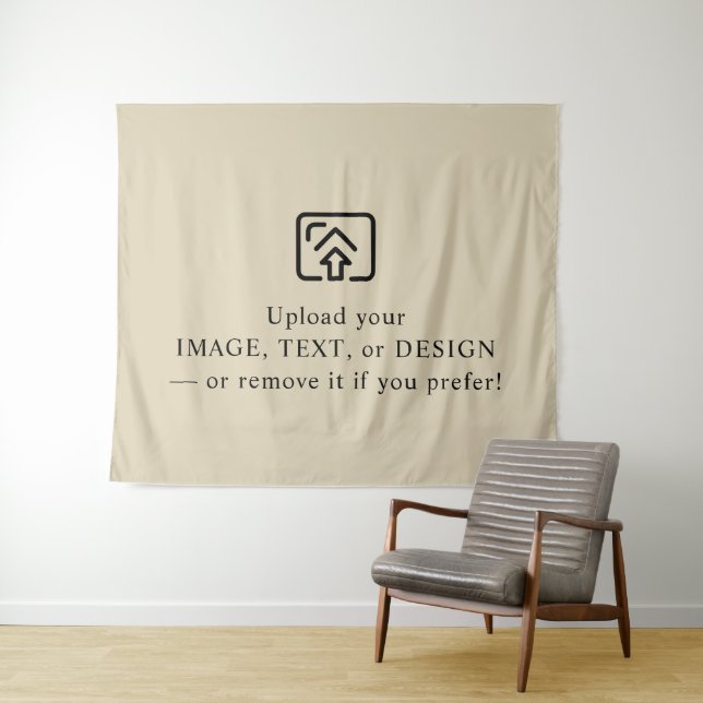 Chic Warm Beige Tapestry – Make It Yours Today (In Situ (Horizontal))