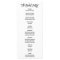 Chic White Black Olive Branches Wedding Program