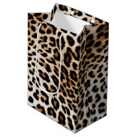 Chic White Cream Leopard Print