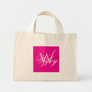 Chic Wifey Personalised Monogram Mini Tote Bag