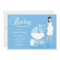 Chic Woman Baby Shower Invitation - Boy