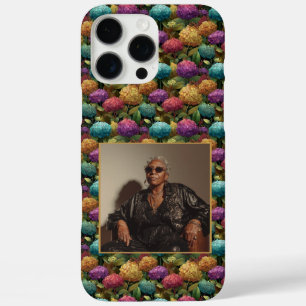 Chic Women Gift Hydrangeans Custom iPhone 16 Pro Max Case