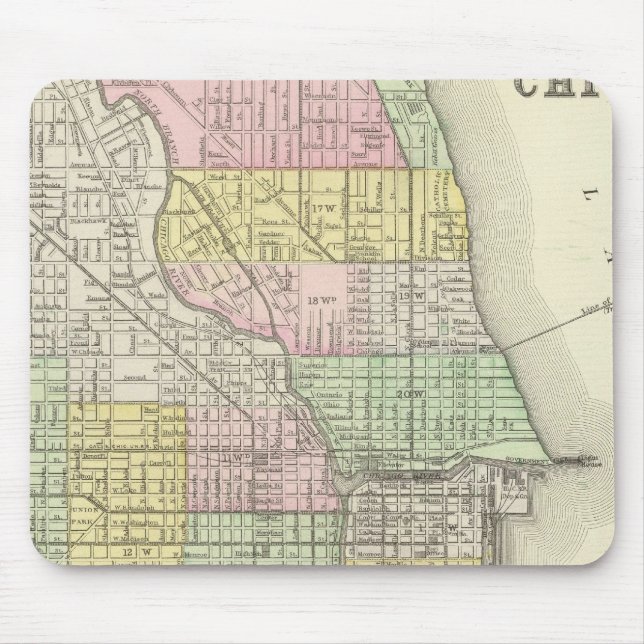 Chicago 2 mouse pad (Front)