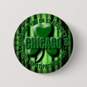 Chicago 6 Cm Round Badge