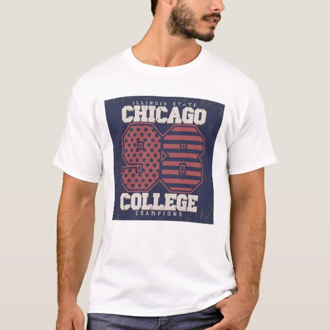 Chicago 98 College Champions Tee (Front)