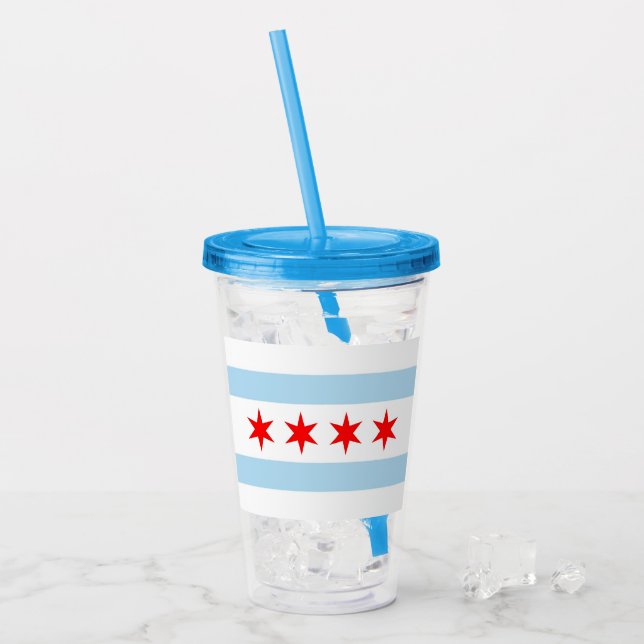 Chicago Acrylic Tumbler (Front Ice)