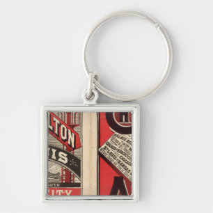 Chicago and Alton Railroad Key Ring