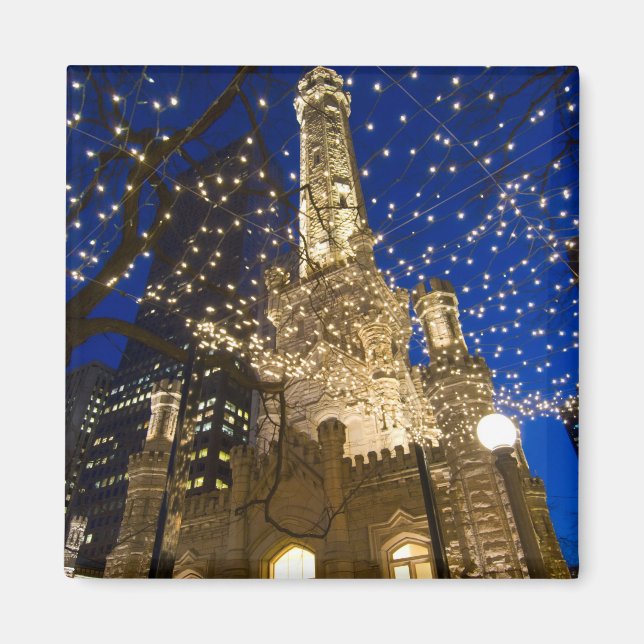 Chicago at Christmastime Magnet (Front)