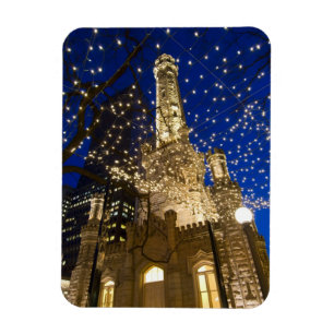 Chicago at Christmastime Magnet