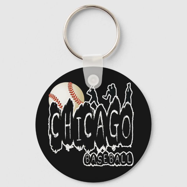 CHICAGO BASEBALL KEY RING (Front)