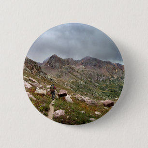 Chicago Basin - Weminuche Wilderness - Colorado 6 Cm Round Badge