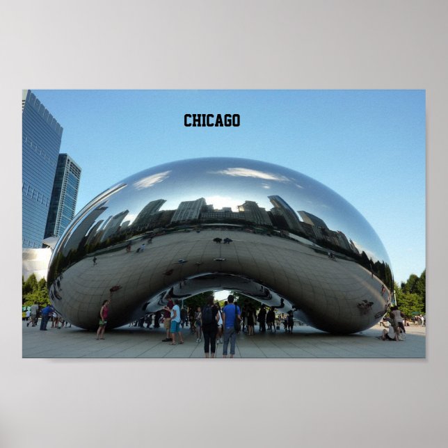 Chicago Bean Landmark Poster (Front)