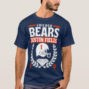 Chicago Bears Justin Fields 1 Edition T-Shirt