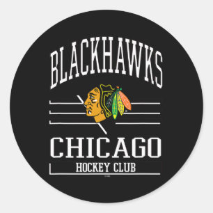 Chicago Blackhawks Hockey Club Red Officially Lice Classic Round Sticker