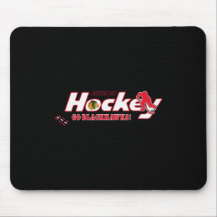 Chicago Blackhawks Hockey Gray Officially Licensed Mouse Pad