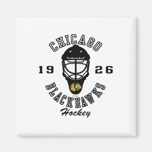 Chicago Blackhawks Hockey Mask Red Nhl Officially Magnet