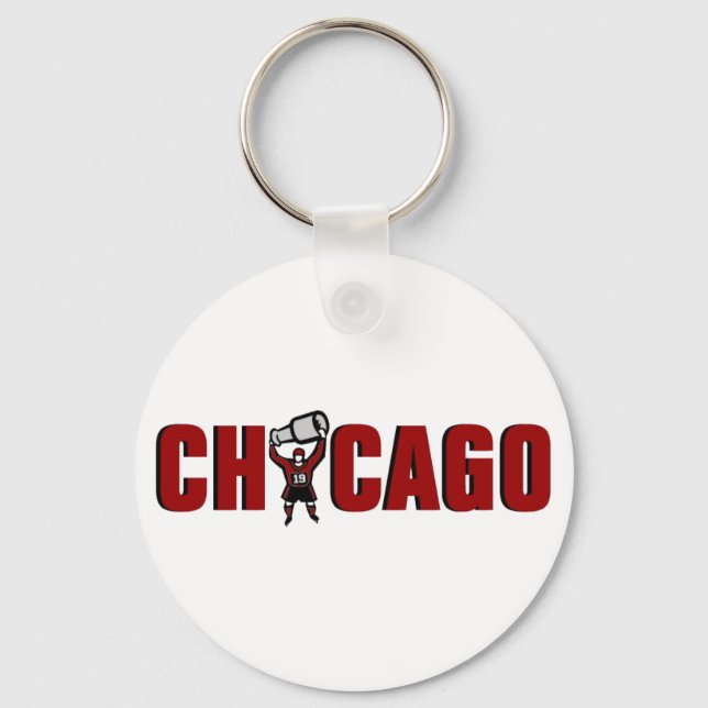 Chicago Blackhawks: Stanley Cup Champions Key Ring (Front)