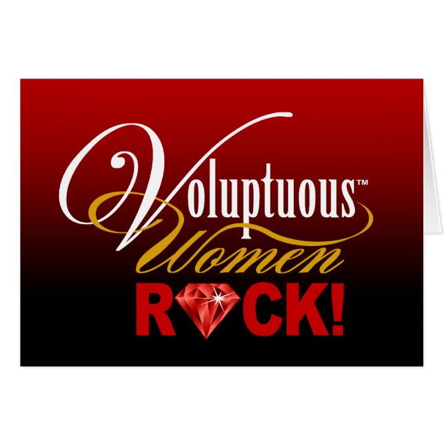 CHICAGO BLING - "Voluptuous Women Rock!" (Front Horizontal)