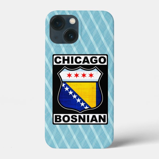 Chicago Bosnian American Case-Mate iPhone Case (Back)