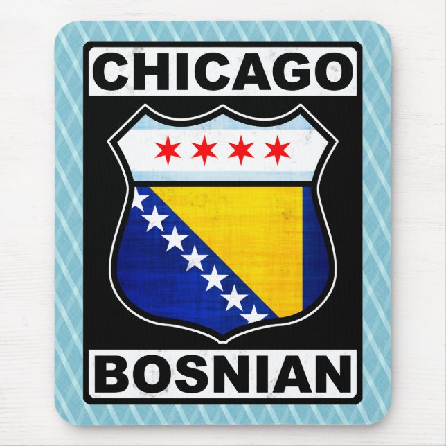 Chicago Bosnian American Mouse Pad (Front)