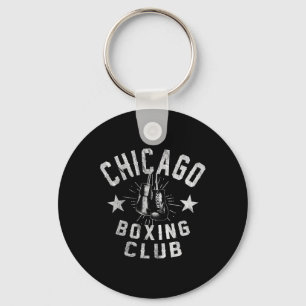 Chicago Boxing Club - Vintage Chi-town Retro Boxer Key Ring