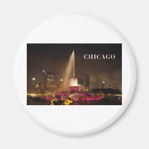 CHICAGO Buckingham Fountain (St.K) Magnet