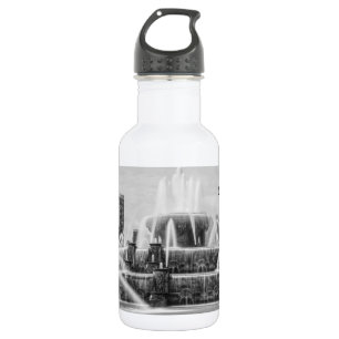 Chicago Buckingham Grayscale Stainless Steel Water 532 Ml Water Bottle
