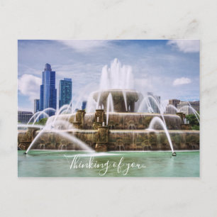 Chicago Buckingham Thinking Of You Postcard