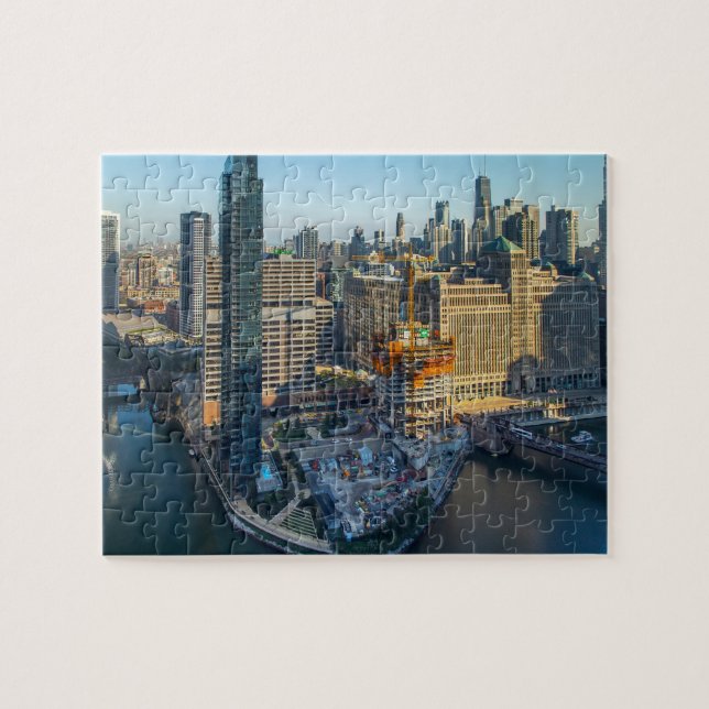 Chicago Buildings Jigsaw Puzzle (Horizontal)