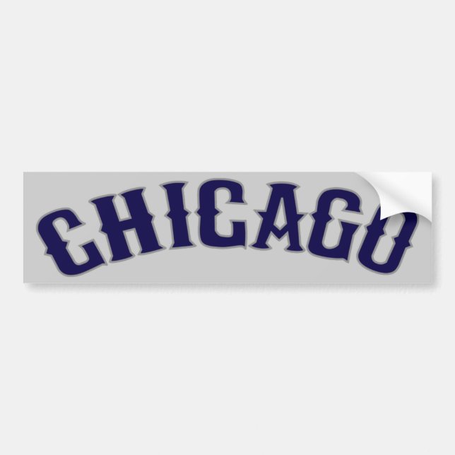 Chicago Bumper Sticker (Front)