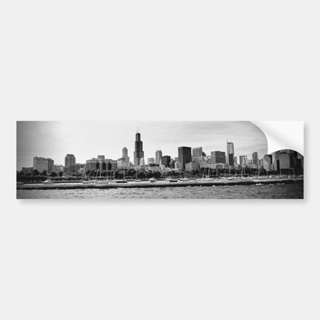 Chicago Bumper Sticker (Front)