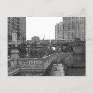 Chicago...by the River Postcard