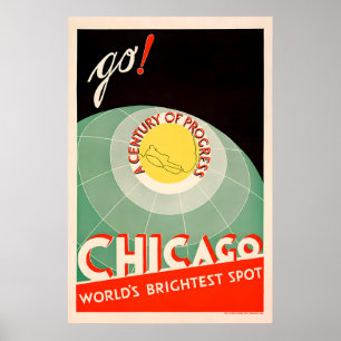Chicago Century of Progress - Vintage World's Fair Poster