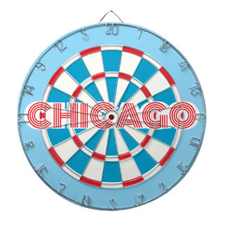 CHICAGO Chitown Pride Dartboard