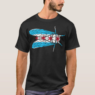 Chicago Cicada Insect Great Eastern Brood X Cicada T-Shirt