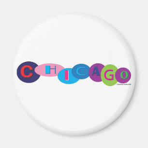 Chicago-Circles-3 Magnet