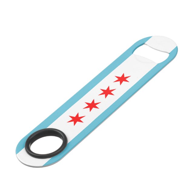 Chicago City flag (Front Angled)