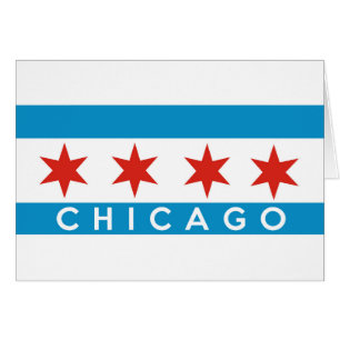 chicago city flag america text name