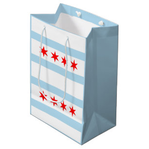 Chicago city flag medium gift bag