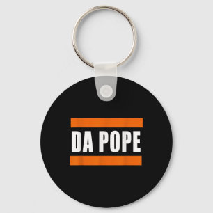 Chicago Da Pope Funny Humour Key Ring