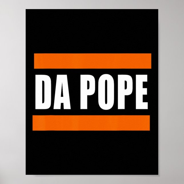 Chicago Da Pope Funny Humour  Poster (Front)