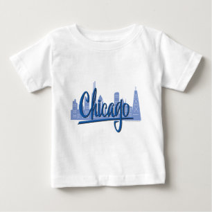 CHICAGO-Dark-Blue Baby T-Shirt