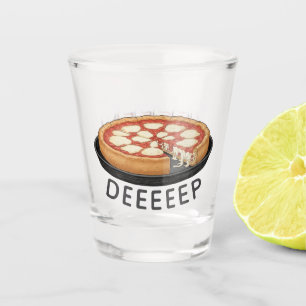 Chicago Deeeeep Dish Shot Glass