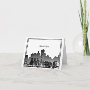 Chicago Destination Wedding Thank You Card