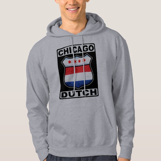 Chicago Dutch American Shield   Hoodie (Front)