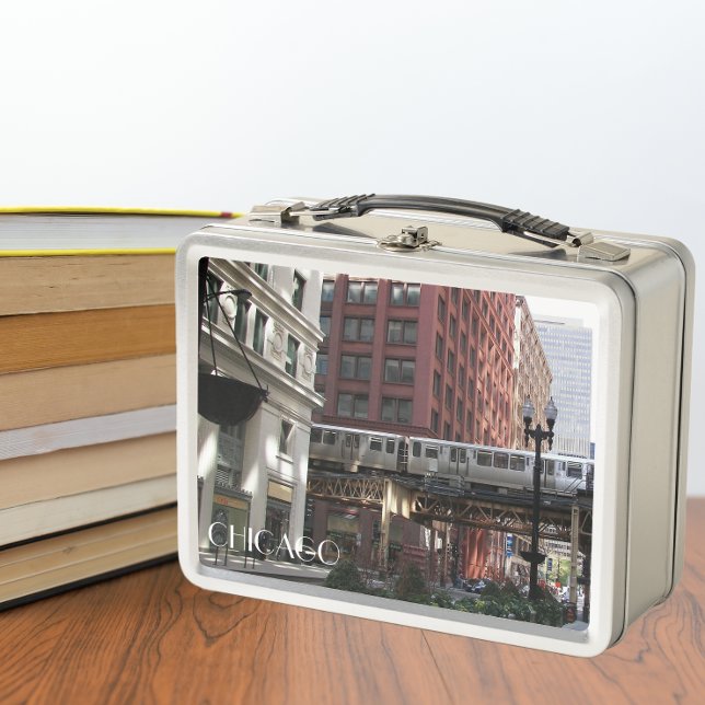Chicago Elevated Loop Train Metal Lunch Box (In Situ Books)