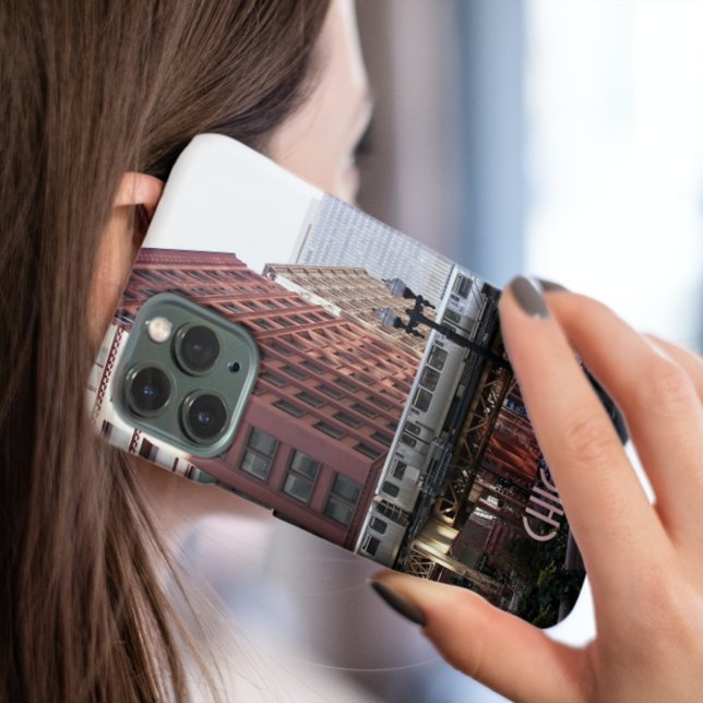Chicago Elevated Loop Train Photo (In Situ)